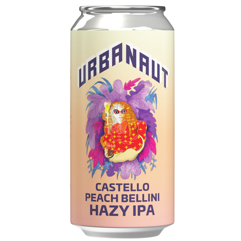 Urbanaut Brewing Co.. Castello Peach Bellini Hazy IPA - Urbanaut Brewing