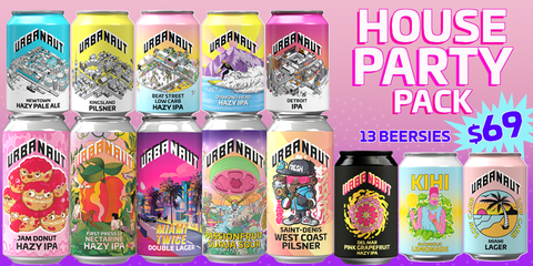 HOUSE PARTY PACK - 13 Mixed Beers