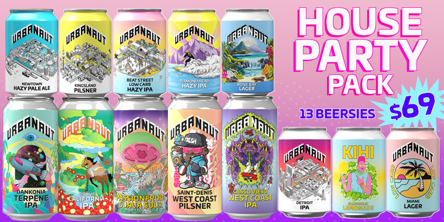 HOUSE PARTY PACK - 13 Mixed Beers