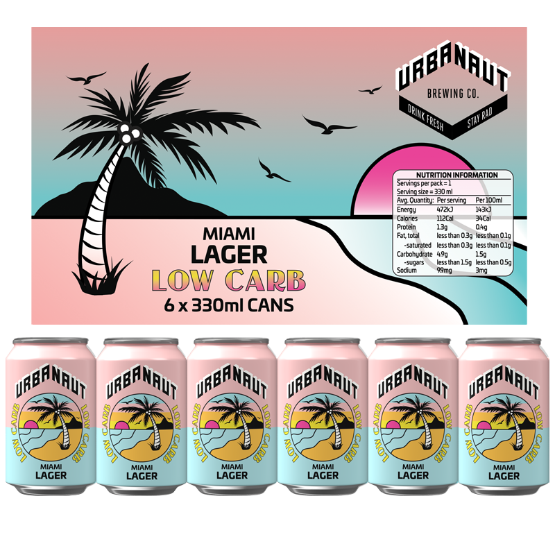 Miami Lager *LOW CARB*