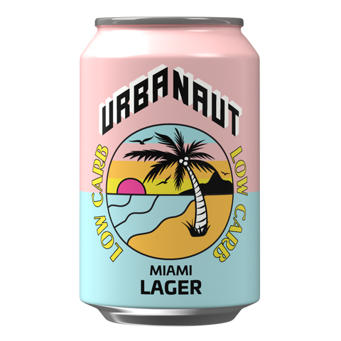 Urbanaut Brewing Co.. Miami Lager *LOW CARB* - Urbanaut Brewing