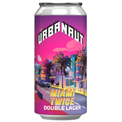 Urbanaut Brewing Co.. Miami Twice Double Lager - Urbanaut Brewing