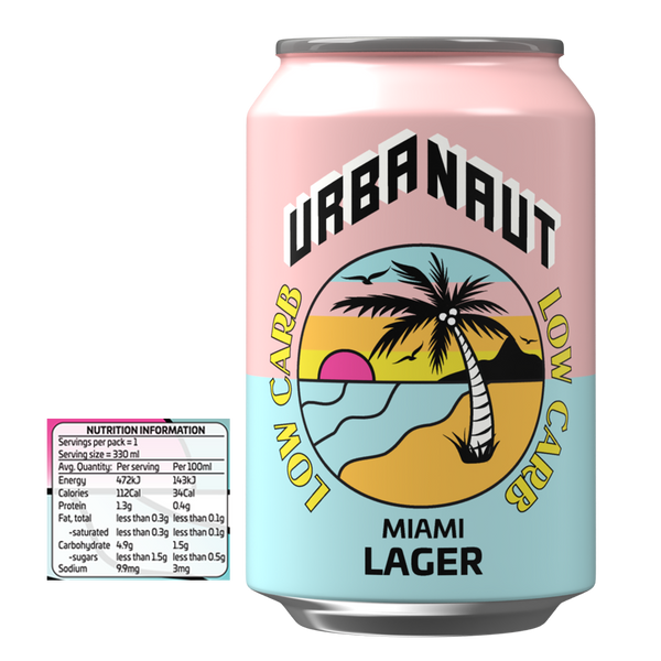 Miami Lager *LOW CARB*