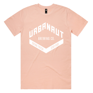 Urbanaut Logo Pink T-Shirt