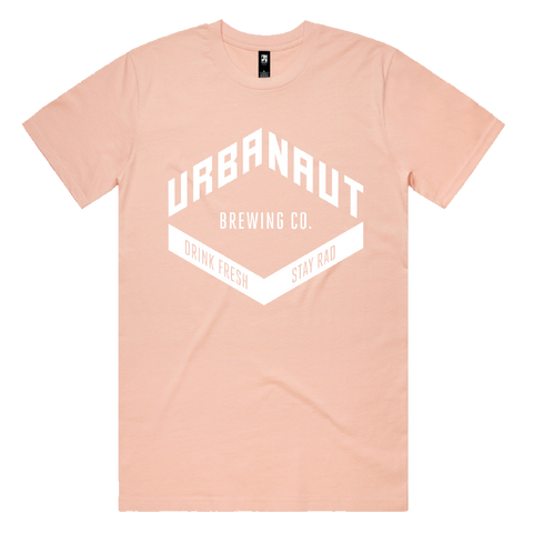 Urbanaut Logo Pink T-Shirt