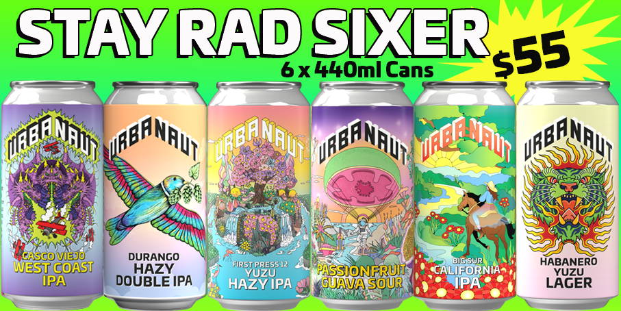 STAY RAD SIXER - 6 x 440ml Cans