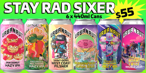 STAY RAD SIXER - 6 x 440ml Cans