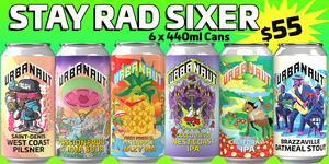 STAY RAD SIXER - 6 x 440ml Cans