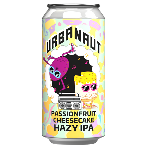 Urbanaut Brewing Co.. Passionfruit Cheesecake Hazy IPA - Urbanaut Brewing